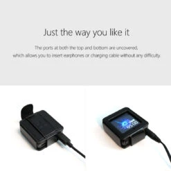 DDHIFI C-M5 Leather Case For FiiO M5 Music Player, DAP Leather Cover (with Elastic Loop Strap) Black, Watch Band Use. 14 DDHIFI C-M5 Leather Case For FiiO M5 Music Player, DAP Leather Cover (with Elastic Loop Strap) Black, Watch Band Use. -Audio Headphone Store 10161755