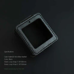 DDHIFI C-M5 Leather Case For FiiO M5 Music Player, DAP Leather Cover (with Elastic Loop Strap) Black, Watch Band Use. 15 DDHIFI C-M5 Leather Case For FiiO M5 Music Player, DAP Leather Cover (with Elastic Loop Strap) Black, Watch Band Use. -Audio Headphone Store 10161756