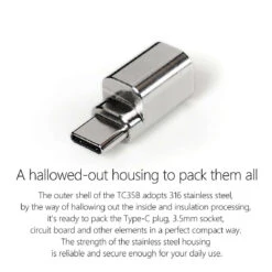 DDHIFI TC35B/TC35i USB Type-C/lightning To Jack 3.5 Cable Adapter -Audio Headphone Store 13466950