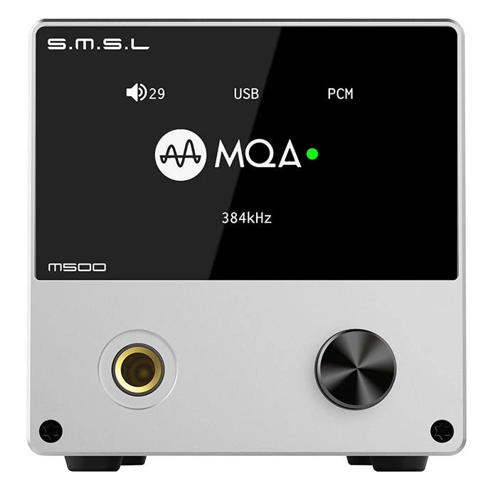 S.M.S.L M500 DAC Headphone Amp Supports MQA Decoding ES9038PRO D/A Chip USB Uses XMOS XU-216 With Remote Control 2 S.M.S.L M500 DAC Headphone Amp Supports MQA Decoding ES9038PRO D/A Chip USB Uses XMOS XU-216 With Remote Control - Image 2