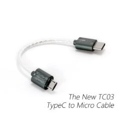 DD Hifi The Upgraded TC03 Type C To Micro USB Cable