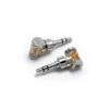 DJ35AR (3.5mm Male To 2.5mm Female) / DJ44AR (4.4mm Male To 2.5mm Female) Rhodium Plated Adapter