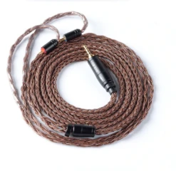 KB Ear 16 Core Pure Copper Cable With 2.5/3.5/4.4 Earphone Cable -Audio Headphone Store 2pin 2.5
