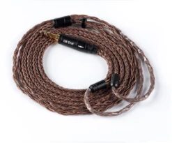 KB Ear 16 Core Pure Copper Cable With 2.5/3.5/4.4 Earphone Cable -Audio Headphone Store 2pin 3.5