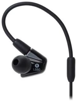 Audio-Technica ATH-LS50iS In-Ear Monitor Headphones With In-Line Mic & Control -Audio Headphone Store 31GXLej0CZL. AC SX425