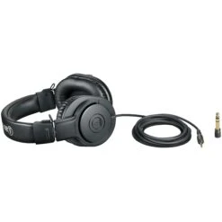 Audio-Technica ATH-M20X Professional Studio Monitor Headphones -Audio Headphone Store 3 21817c5d 5ab5 4ea0 ad49 aa73f67777c6