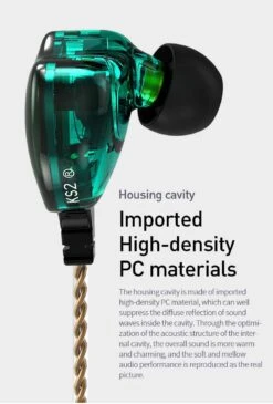 KB Ear KS2 In Ear Headphone -Audio Headphone Store 61IERwFJ0hL. AC SL1168