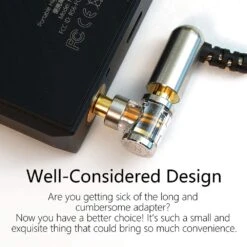 DDHIFI DJ35A 3.5mm To 2.5mm Female And DJ44A 4.4 To 2.5mm Female Adapter -Audio Headphone Store 61QioOkecYL. AC SL1000