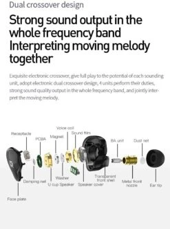 KB Ear KS2 In Ear Headphone -Audio Headphone Store 61XOpChauqL. AC SL1184