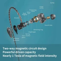 Fiio FD1 Beryllium-Plated Single Dynamic IEM -Audio Headphone Store 61quu5cOFML. AC SL1200 1