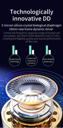 KB Ear Lark In Ear Monitor -Audio Headphone Store 71PoTI8CfcL. AC SL1500