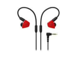 Audio-Technica ATH-LS50iS In-Ear Monitor Headphones With In-Line Mic & Control