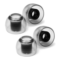 Azla SednaEarfit Crystal Eartips 13 Azla SednaEarfit Crystal Eartips -Audio Headphone Store AZLA SednaEarfit Crystal M Size 2Pairs