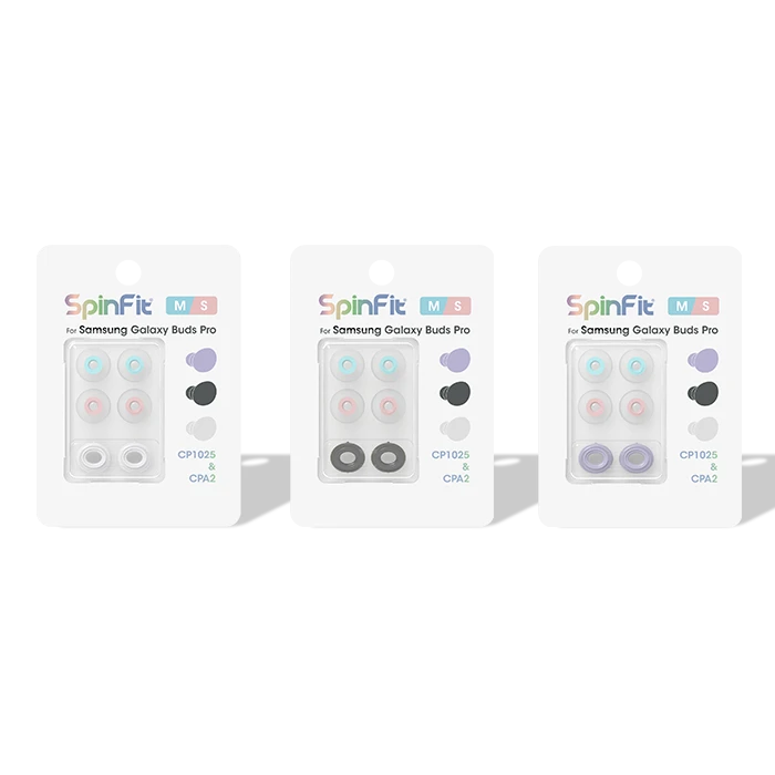 Spinfit CP1025 + CPA2 Silicone Eartips For Samsung Galaxy Buds Pro 2 Spinfit CP1025 + CPA2 Silicone Eartips For Samsung Galaxy Buds Pro - Image 2