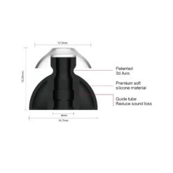 Spinfit CP240 Double Flange Silicone Eartips -Audio Headphone Store CP240 L