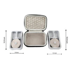 AUDIOCULAR – 2 Layer Carrying Case For IEMs (AC20) -Audio Headphone Store Concepr Kart Audiocular 2 Layer Carrying Case For IEM 1