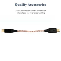AUDIOCULAR - C02 Type C To Type C/Lighting Audio Cable -Audio Headphone Store Concept Kart AUDIOCULAR C02 TypeC to TypeC Lighting Audio Cable 1 6