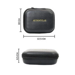 AUDIOCULAR - PU Leather IEM Case (AC14) -Audio Headphone Store Concept Kart AUDIOCULAR PU Leather Case AC14 2 7