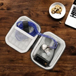 AUDIOCULAR - PU Leather IEM Case (AC14) -Audio Headphone Store Concept Kart AUDIOCULAR PU Leather Case AC14 2 9