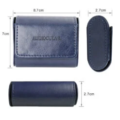 AUDIOCULAR - PU Leather Earphone Case (AC17X/Y) -Audio Headphone Store Concept Kart AUDIOCULAR PU Leather Earphone Case 2 1