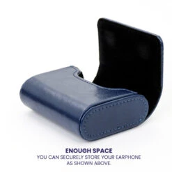 AUDIOCULAR - PU Leather Earphone Case (AC17X/Y) -Audio Headphone Store Concept Kart AUDIOCULAR PU Leather Earphone Case 2 5