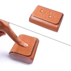 AUDIOCULAR - PU Leather Earphone Case (AC17X/Y) -Audio Headphone Store Concept Kart AUDIOCULAR PU Leather Earphone Case Brown 1 6