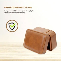 AUDIOCULAR - PU Leather Earphone Case (AC12) -Audio Headphone Store Concept Kart AUDIOCULAR PU Leather Earphone Case AC12 5 6