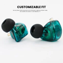 AUDIOCULAR - Silicon & Memory Foam Eartips Set (6 Pair) -Audio Headphone Store Concept Kart AUDIOCULAR Replacement Eartips Set 2 5