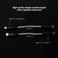 AUDIOCULAR - TP30 Pro ES9038Q2M Portable DAC & Amp -Audio Headphone Store Concept Kart AUDIOCULAR TP20 Pro CS43131 Portable DAC Amp Black 6 19