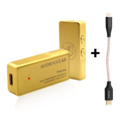 AUDIOCULAR - TP30 Pro ES9038Q2M Portable DAC & Amp -Audio Headphone Store Concept Kart AUDIOCULAR TP20 Pro CS43131 Portable DAC Amp Black 9