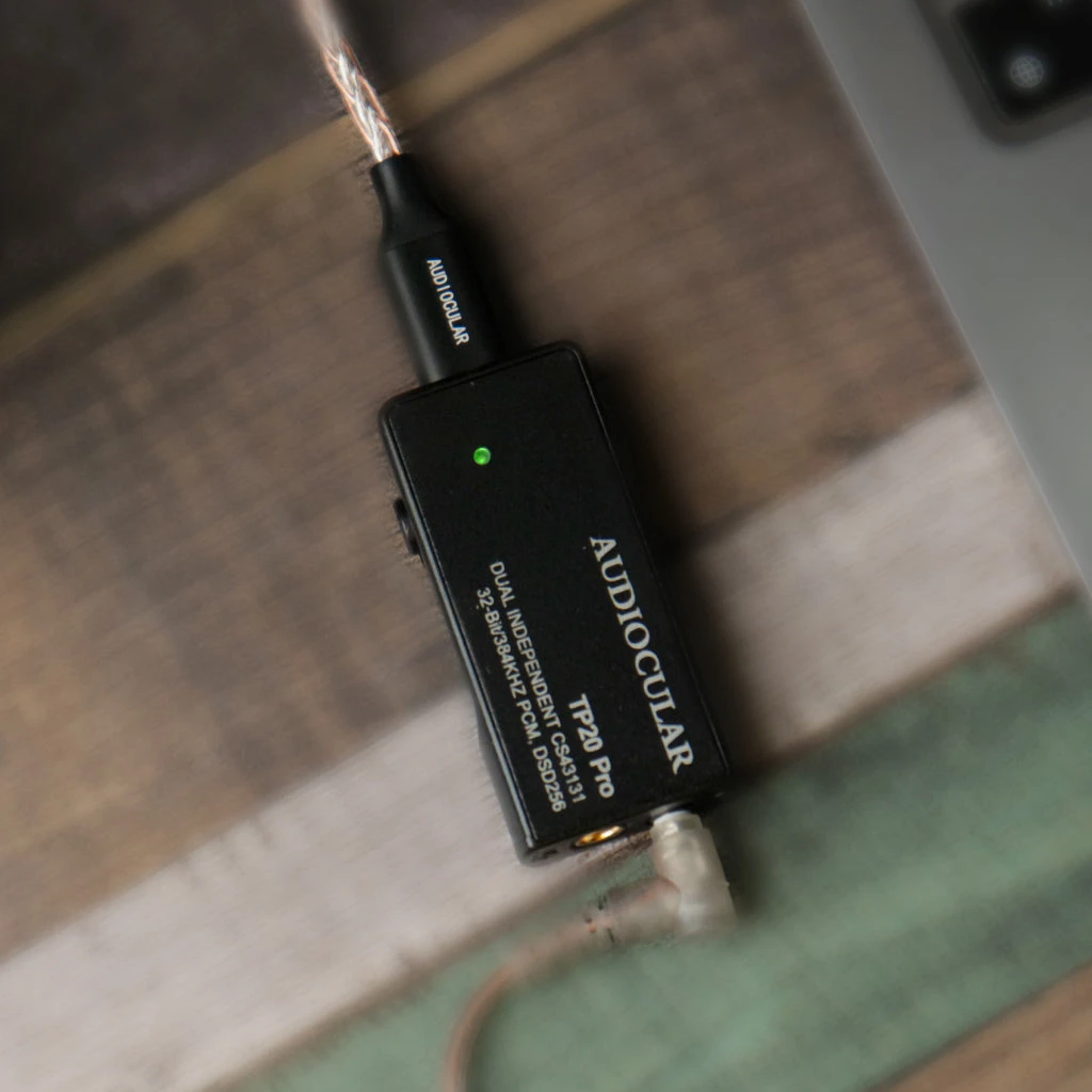 AUDIOCULAR - TP20 Pro CS43131 Portable DAC & Amp 16 AUDIOCULAR - TP20 Pro CS43131 Portable DAC & Amp - Image 16