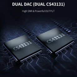 AUDIOCULAR - TP20 Pro CS43131 Portable DAC & Amp 24 AUDIOCULAR - TP20 Pro CS43131 Portable DAC & Amp -Audio Headphone Store Concept Kart AUDIOCULAR TP20 Pro CS43131 Portable DAC Amp Black 9 5