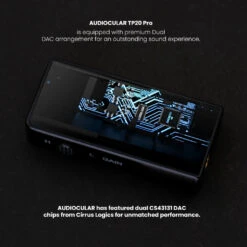 AUDIOCULAR - TP20 Pro CS43131 Portable DAC & Amp 25 AUDIOCULAR - TP20 Pro CS43131 Portable DAC & Amp -Audio Headphone Store Concept Kart AUDIOCULAR TP20 Pro CS43131 Portable DAC Amp Black 9 6