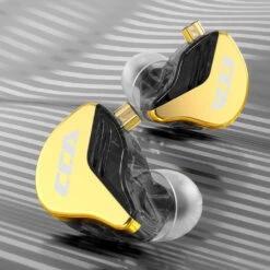 CCA - CRA+ Wired IEM (Demo Unit) -Audio Headphone Store Concept Kart CCA CRA Plus Wired IEM Gold Black 1 6 bbd1cc4d 2e40 4146 adaf e2d7c782ccfd