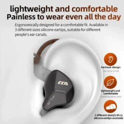 CCA - FLA Wired IEM 16 CCA - FLA Wired IEM -Audio Headphone Store Concept Kart CCA FLA Wired IEM Grey 10 10