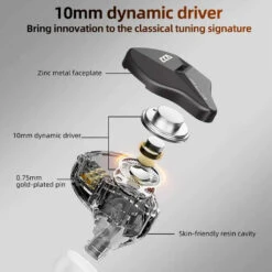 CCA - FLA Wired IEM (Demo Unit) 14 CCA - FLA Wired IEM (Demo Unit) -Audio Headphone Store Concept Kart CCA FLA Wired IEM Grey 10 6 066127b1 3301 4db4 88d9 0530f15a61e3