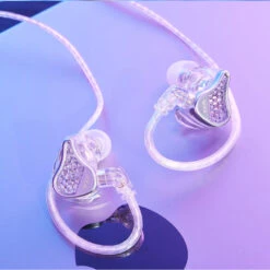 CCA - LYRA Wired IEM -Audio Headphone Store Concept Kart CCA LYRA Wired IEM Crystal Clear 1 2
