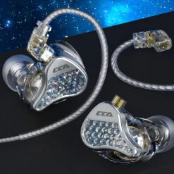CCA - LYRA Wired IEM -Audio Headphone Store Concept Kart CCA LYRA Wired IEM Crystal Clear 1 9