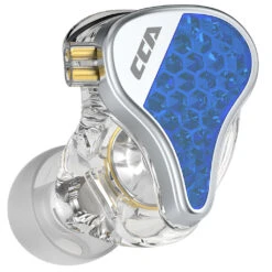 CCA - LYRA Wired IEM -Audio Headphone Store Concept Kart CCA LYRA Wired IEM Sapphire Blue 1 2