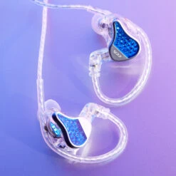 CCA - LYRA Wired IEM -Audio Headphone Store Concept Kart CCA LYRA Wired IEM Sapphire Blue 1 7