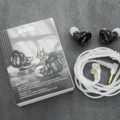 CCA - PLA13 Wired IEM 23 CCA - PLA13 Wired IEM -Audio Headphone Store Concept Kart CCA PLA13 Wired IEM Black 1 4