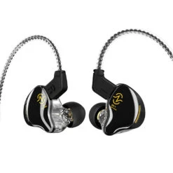 CCZ - Coffee Bean Wired IEM With Mic -Audio Headphone Store Concept Kart CCZ Coffee Bean Wired IEM with Mic Black 1 3