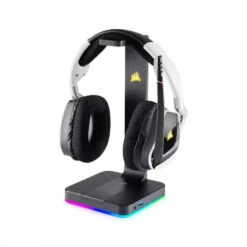 CORSAIR - ST100 Premium Headset Stand -Audio Headphone Store Concept Kart CORSAIR ST100 Premium Headset Stand Black 1 3