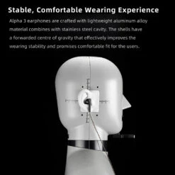 DUNU - Alpha 3 Wired Earbuds -Audio Headphone Store Concept Kart DUNU Alpha 3 Wired Earbuds 3 15