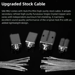 DUNU - Studio SA6 MK2 / MKII IEM 23 DUNU - Studio SA6 MK2 / MKII IEM -Audio Headphone Store Concept Kart DUNU Studio SA6 MK2 IEM Brown 3 13