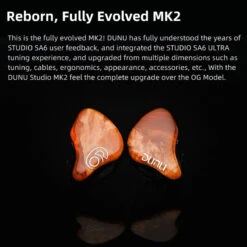DUNU - Studio SA6 MK2 / MKII IEM 19 DUNU - Studio SA6 MK2 / MKII IEM -Audio Headphone Store Concept Kart DUNU Studio SA6 MK2 IEM Brown 3 6
