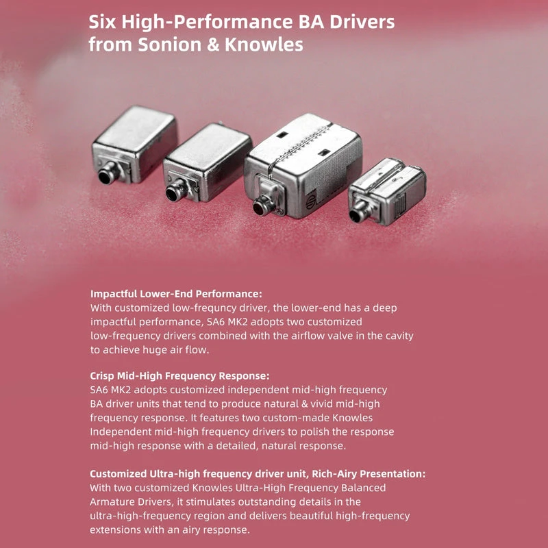 DUNU - Studio SA6 MK2 / MKII IEM 7 DUNU - Studio SA6 MK2 / MKII IEM - Image 7