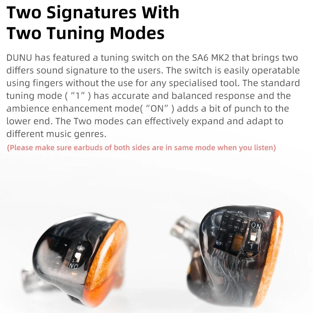 DUNU - Studio SA6 MK2 / MKII IEM 3 DUNU - Studio SA6 MK2 / MKII IEM - Image 3