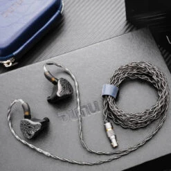 DUNU - Vulkan DK-X6 Wired IEM -Audio Headphone Store Concept Kart DUNU VULKAN DK X6 Wired IEM Grey 1 12