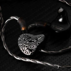 DUNU - Vulkan DK-X6 Wired IEM -Audio Headphone Store Concept Kart DUNU VULKAN DK X6 Wired IEM Grey 1 13